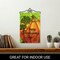G128 Combo Pack Garden Flag Hanger 14IN & Garden Flag Happy Thanksgiving Pumpkin Green BG 12x18IN Printed 150D Polyester